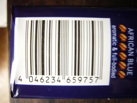 Tchibo - Privat Kaffee Guatemala Grande gemahlen 250g - code